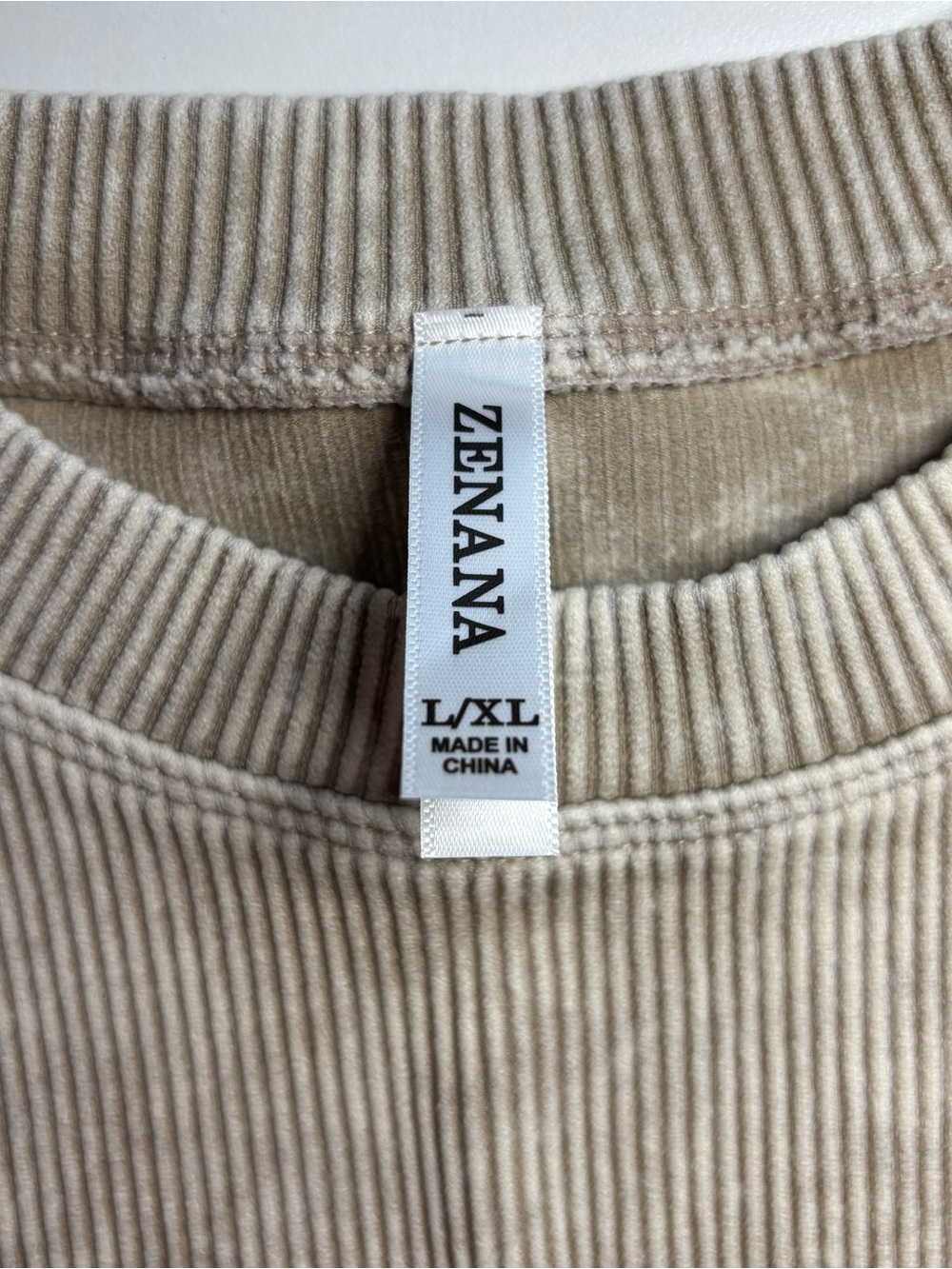 Zenana Set of 2 Stone Washed Ribbed Seamless Crop Tanks L/XL New - Picture 5 of 9